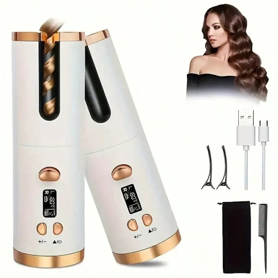Portable Cordless Curling Iron