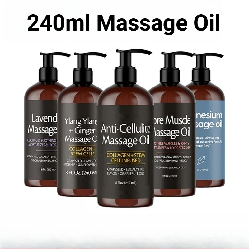 Natural Aromatherapy Body Massage Oil