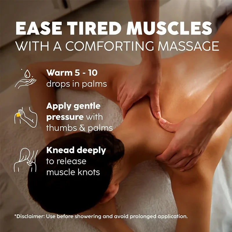 Natural Aromatherapy Body Massage Oil